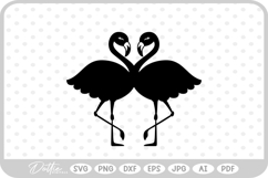 Flamingo Bird SVG PNG DXF Product Image 1