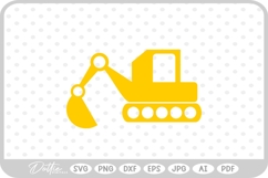 Construction Vehicle SVG PNG DXF Product Image 1