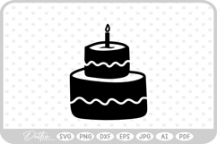 Cake SVG PNG DXF Product Image 1