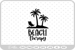 Beach Quote SVG PNG DXF Product Image 1
