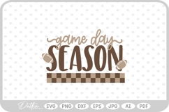 Touch Down Football Big Game Sunday Half Time SVG PNG DXF Product Image 1