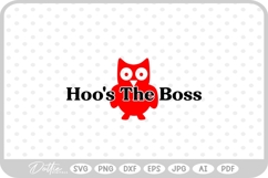 Owl Quote SVG PNG DXF Product Image 1