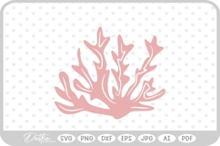 Coral Seaweed SVG PNG DXF Product Image 1
