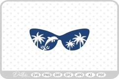 Vacation Sunglasses SVG PNG DXF Product Image 1