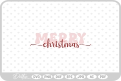 Christmas Festive Joy Noel Winter Text Quote SVG PNG DXF Product Image 1