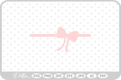 Bow SVG PNG DXF Product Image 1