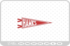 Hawks Sports Team SVG PNG DXF Product Image 1