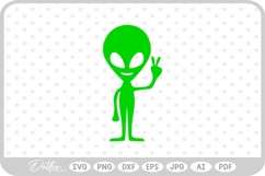 Alien SVG PNG DXF Product Image 1