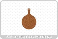 Chopping Serving Board SVG PNG DXF Product Image 1