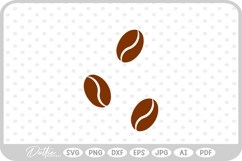 Coffee Beans SVG PNG DXF Product Image 1