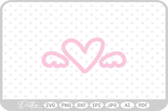 Heart Shape SVG PNG DXF Product Image 1