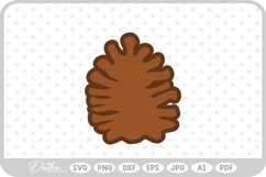 Acorns Fall Autumn Nut Woodland Pinecone Fall SVG PNG DXF Product Image 1