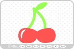 Cherries SVG PNG DXF Product Image 1