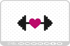 Workout Gym Fitness SVG PNG DXF Product Image 1