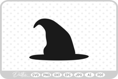 Halloween Witch Hat SVG PNG DXF Product Image 1