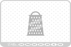 Cheese Grater SVG PNG DXF Product Image 1