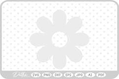 Daisy Flower SVG PNG DXF Product Image 1
