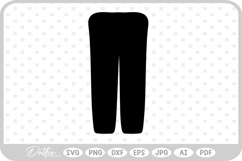 Trousers SVG PNG DXF Product Image 1