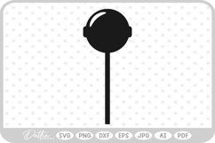 Lolly Lollipop Candy SVG PNG DXF Product Image 1