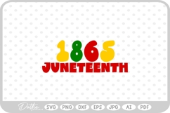 Juneteenth 1865 SVG PNG DXF Product Image 1
