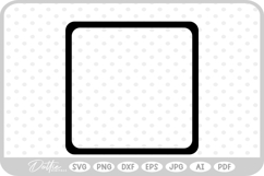 Square SVG PNG DXF Product Image 1