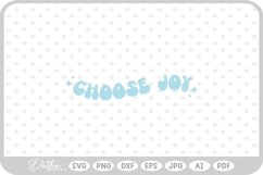 Choose Joy Phrase SVG PNG DXF Product Image 1