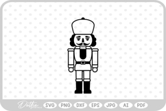 Nutcracker Christmas Festive Holiday SVG PNG DXF Product Image 1