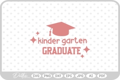 Kindergarten Graduate SVG PNG DXF Product Image 1