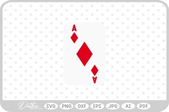 Playing Card Suit SVG PNG DXF Product Image 1