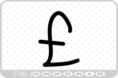 Pound Sign SVG PNG DXF Product Image 1