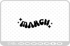 March Month SVG PNG DXF Product Image 1