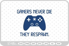 Video Game Controller Quote SVG PNG DXF Product Image 1