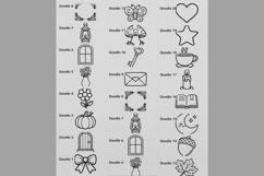 Procreate Brushes - Doodle set 1