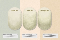 Procreate Needle Felt Brushes: Wool Texture, Felt Art Product Image 6