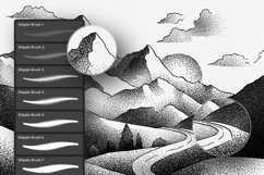 Procreate Stipple Brushes Product Image 2