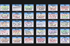 Procreate color palette collection with different swatches Product Image 5