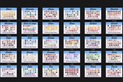 Procreate color palette collection with different swatches Product Image 7