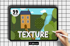 Procreate Textures Patterns and Stamps for Procreate