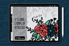 Florals Maker| Procreate Stamp Set Product Image 1