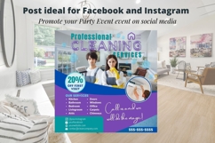 Cleaning Service Flyer, DIY Sheet, Cleaning Service Poster, Product Image 4