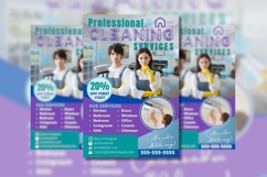 Cleaning Service Flyer, DIY Sheet, Cleaning Service Poster, Product Image 5