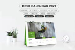 Desk calendar 2027 a5