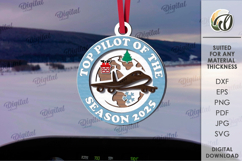 Professional Christmas Decor Laser Cut. Christmas SVG Product Image 1