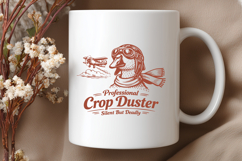 Professional Crop Duster SVG - Silent But Deadly Funny PNG Product Image 3