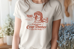 Professional Crop Duster SVG - Silent But Deadly Funny PNG Product Image 2