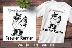 Professional feather ruffler Funny birds Sarcastic