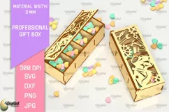 Mechanic Gift Box Laser Cut. 3D Favor Box SVG Laser Cut Product Image 1