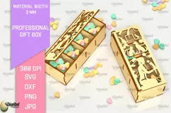 Veterinarian Gift Box Laser Cut. 3D Favor Box SVG Laser Cut Product Image 1