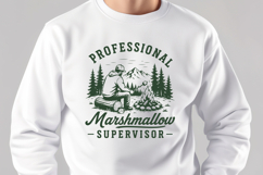 Professional Marshmallow Supervisor Funny SVG PNG Design Product Image 3