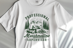 Professional Marshmallow Supervisor Funny SVG PNG Design Product Image 2